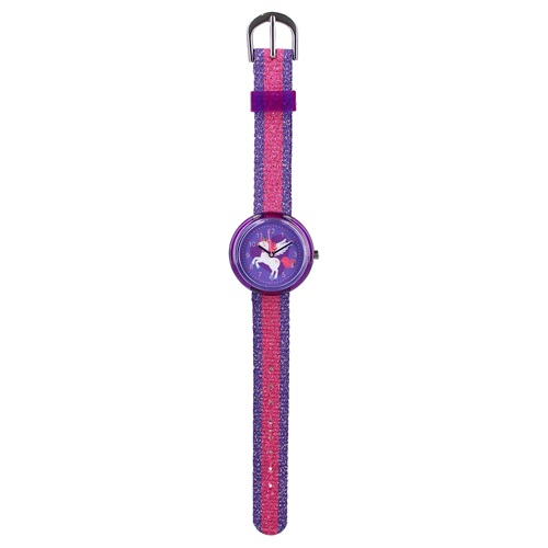 Lasten rannekello Pret Kids Time Unicorn Purple