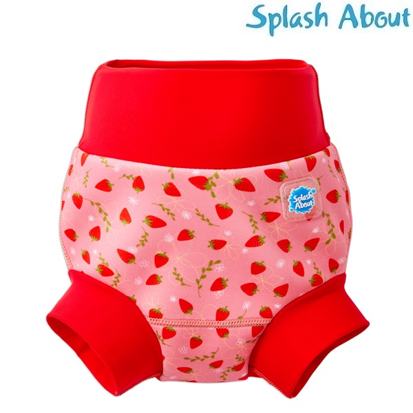 Vauvan uimavaippa SplashAbout Happy Nappy Strawberry Field