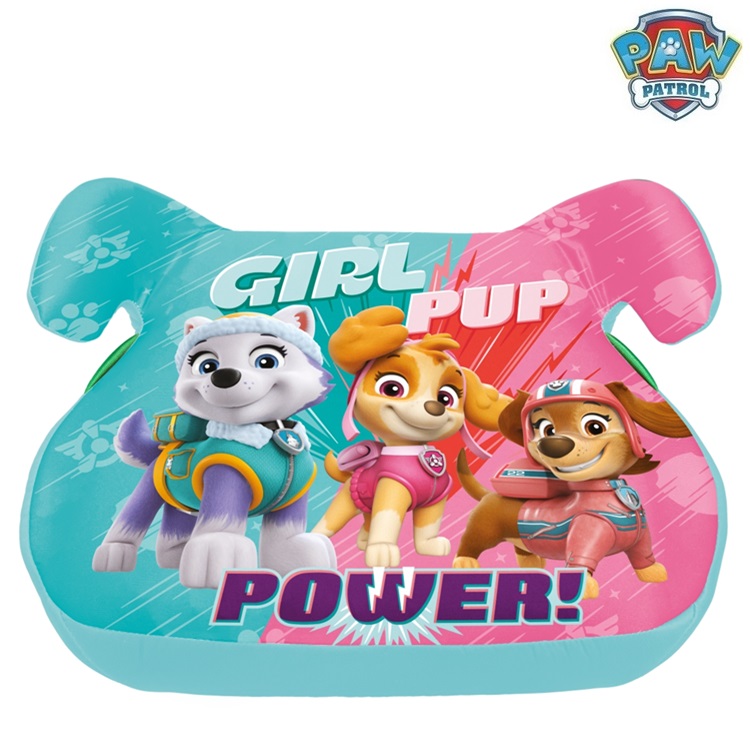 Lasten istuinkoroke autoon Paw Patrol Girl Pup Power