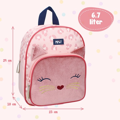 Lasten reppu Pret Giggle Pink Cat