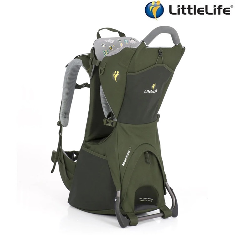 Lastenkantorinkka - LittleLife Adventurer S3 Vihreä