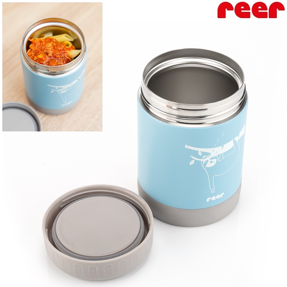 Lasten ruokatermos Reer Colourdesign Light Blue