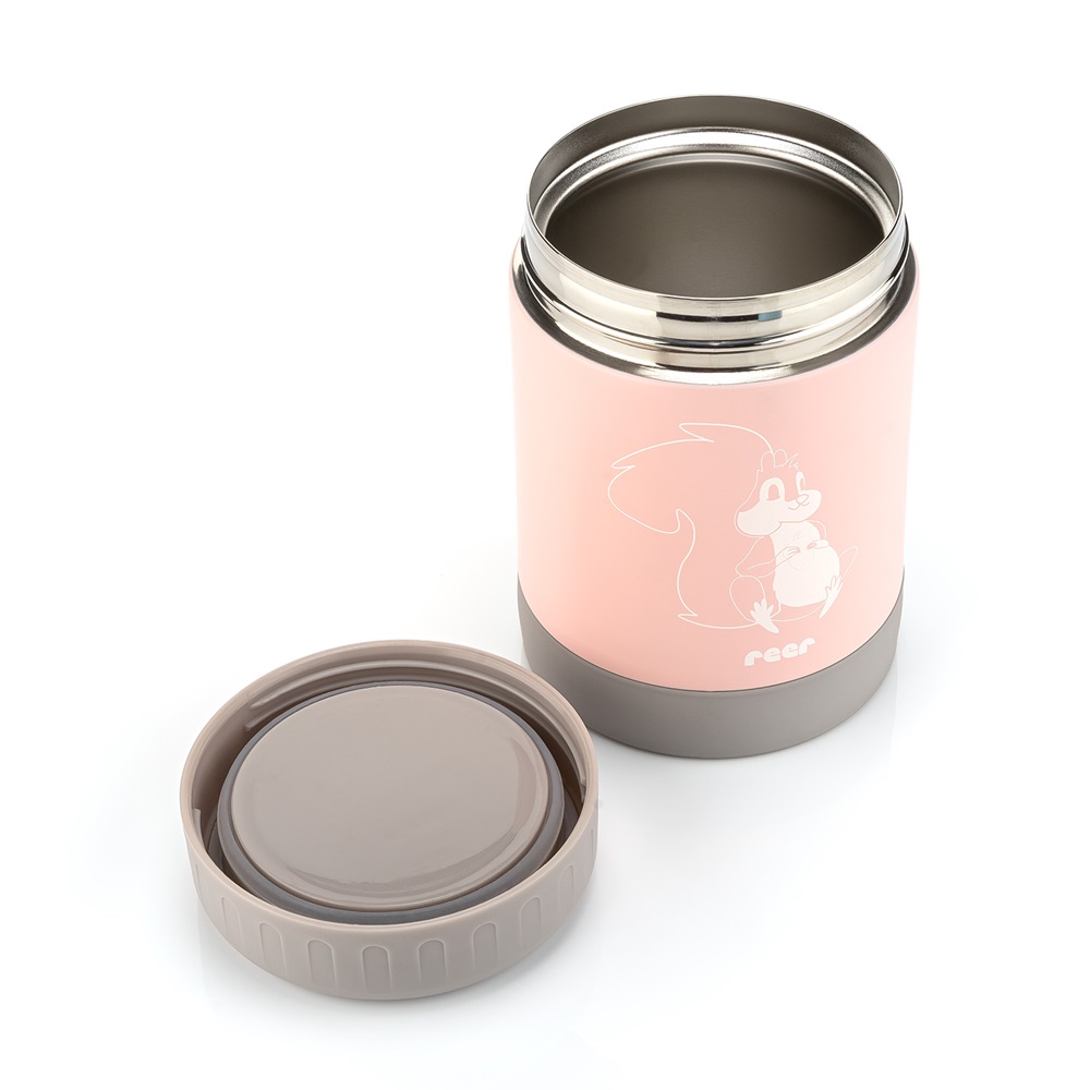 Lasten ruokatermos Reer Colourdesign Light Pink