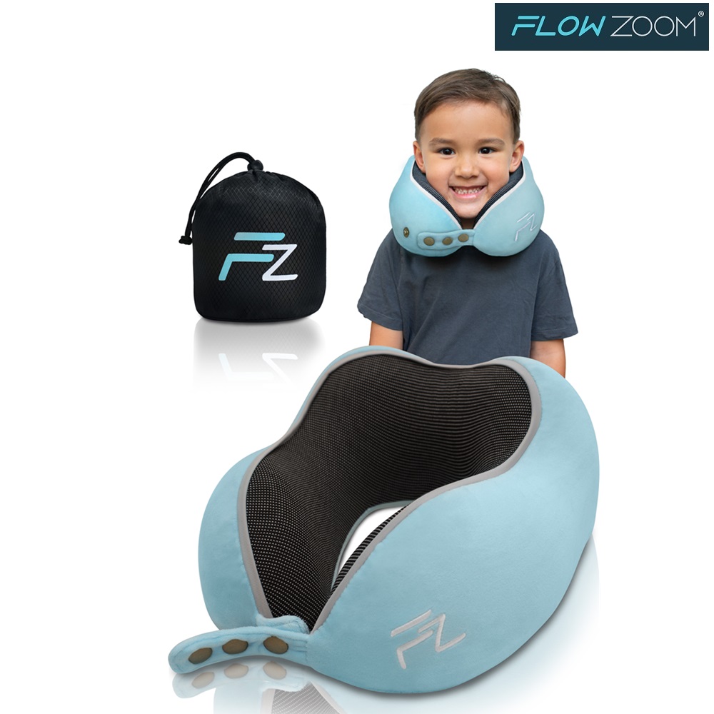 Lasten Niskatyyny - FlowZoom Comfy Kids Sininen