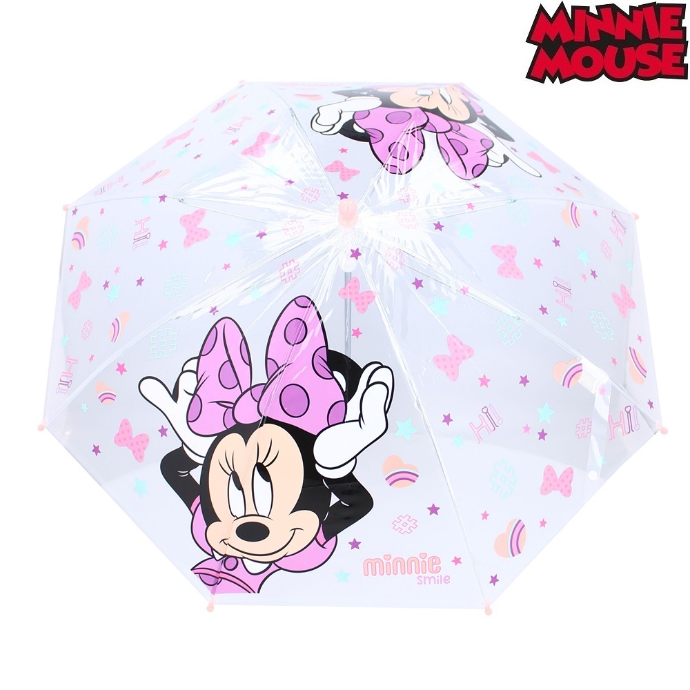 Lasten Sateenvarjo - Minnie Mouse Rainy Days