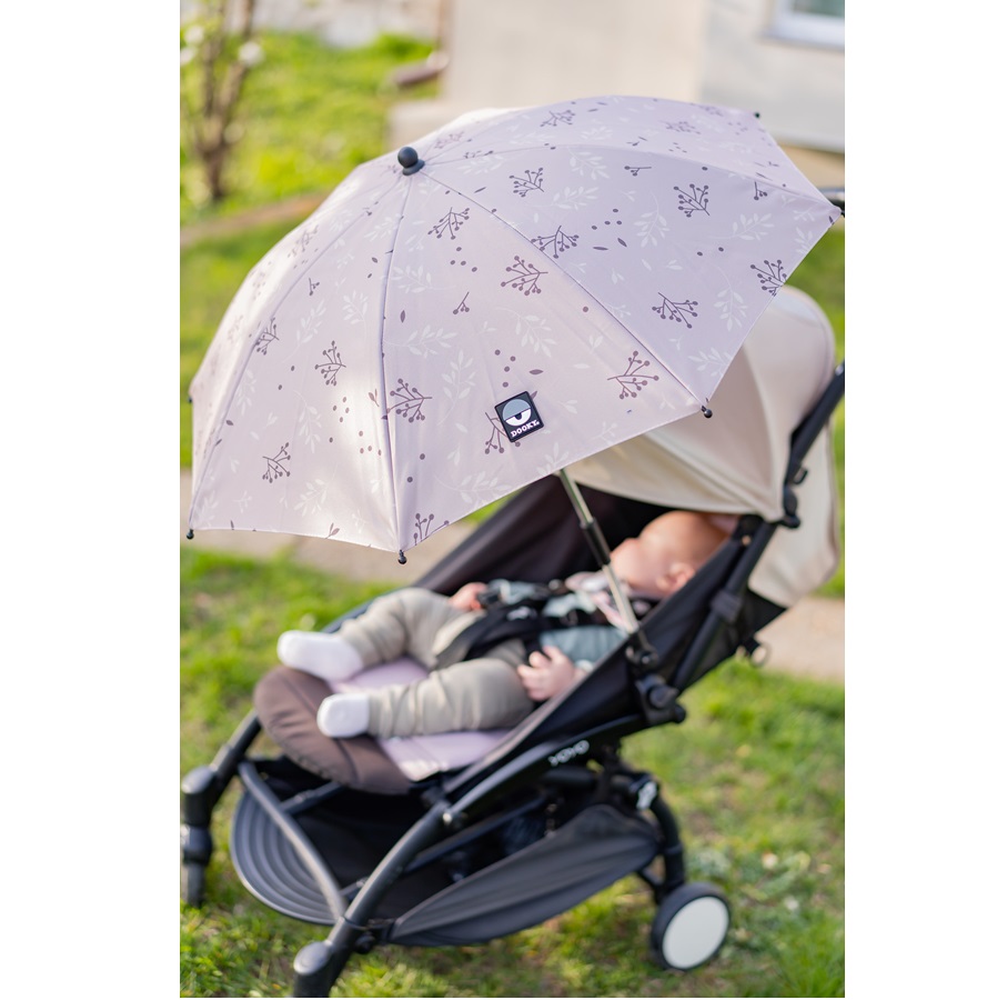 Aurinkovarjo rattaisiin Dooky Pram Parasol Beige Leaves