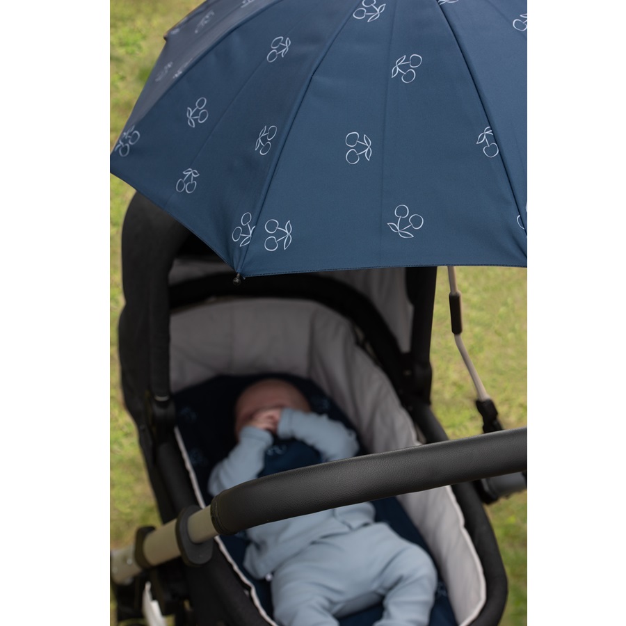 Aurinkovarjo rattaisiin Dooky Pram Parasol Blue Cherry