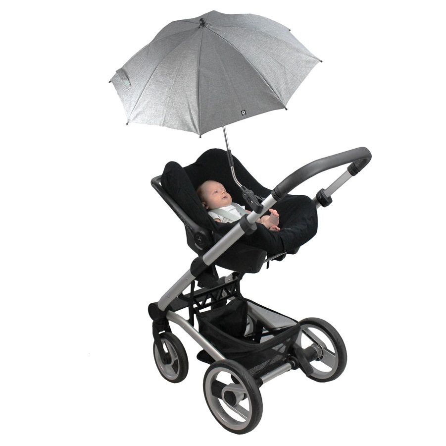 Aurinkovarjo rattaisiin Dooky Pram Parasol Grey