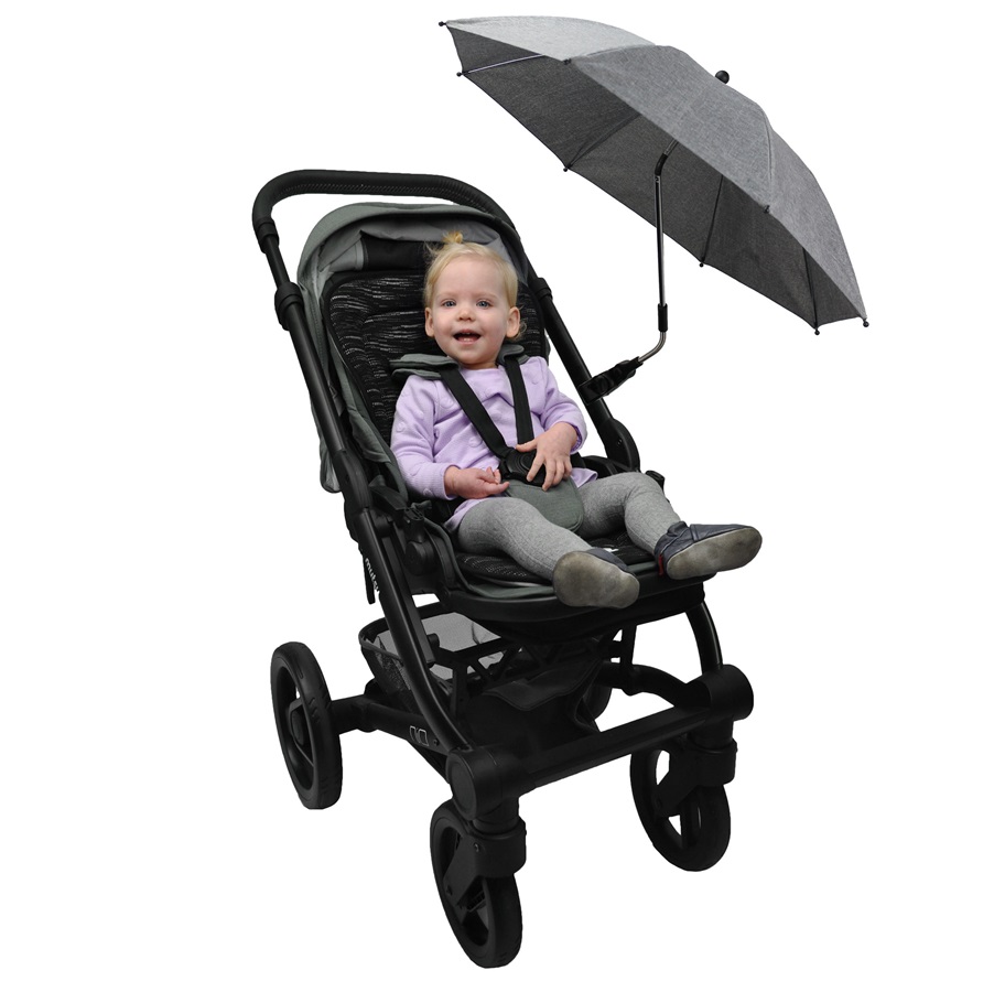 Aurinkovarjo rattaisiin Dooky Pram Parasol Grey