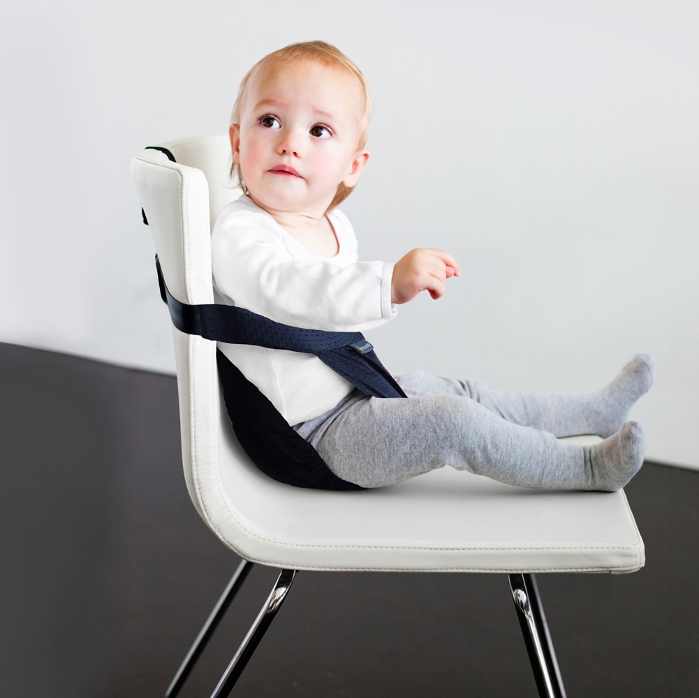 Matkasyöttötuoli Minimonkey Mini Chair Black