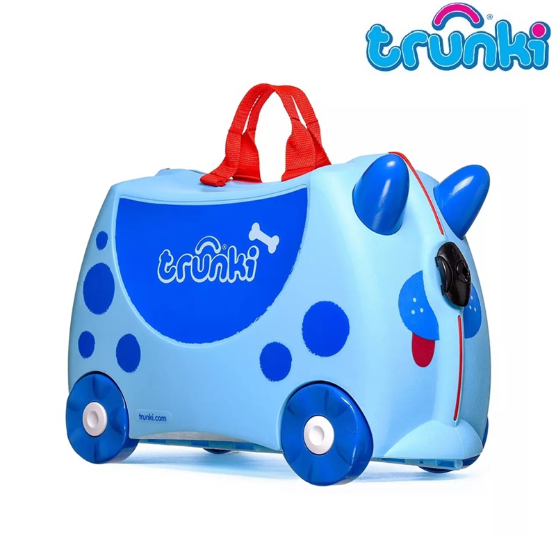 Lasten matkalaukku Trunki The Blue Dog