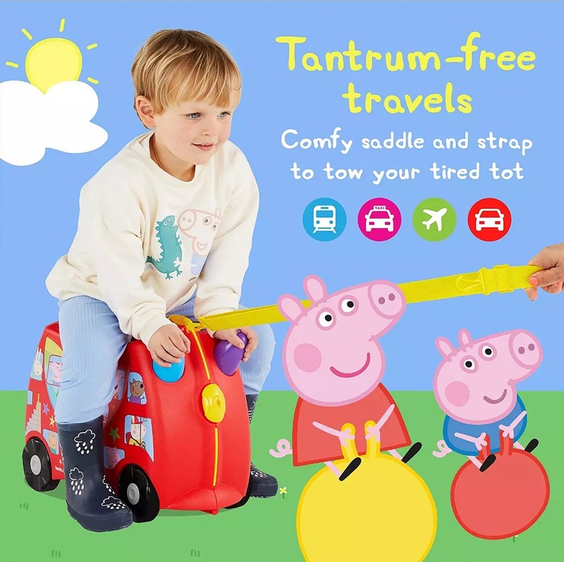 Lasten matkalaukku Trunki Peppa Pig