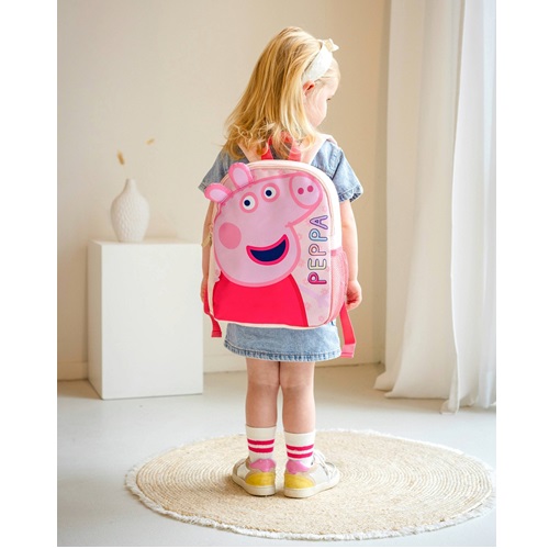 Lasten reppu Peppa Pig Fluffy Friends