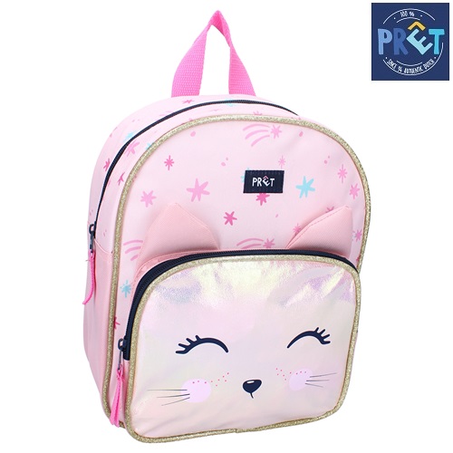 Lasten reppu Pret Giggle Light Pink Cat