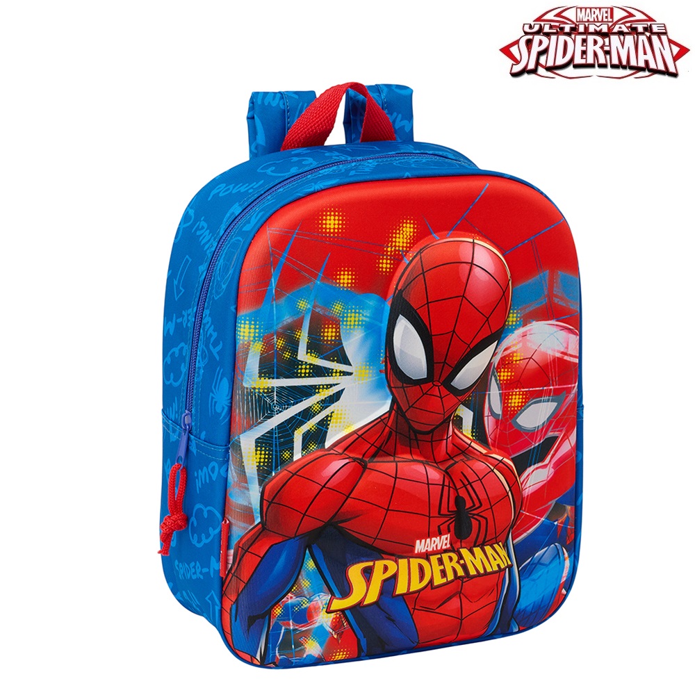 Lasten reppu Spiderman Amazing Strength 3D