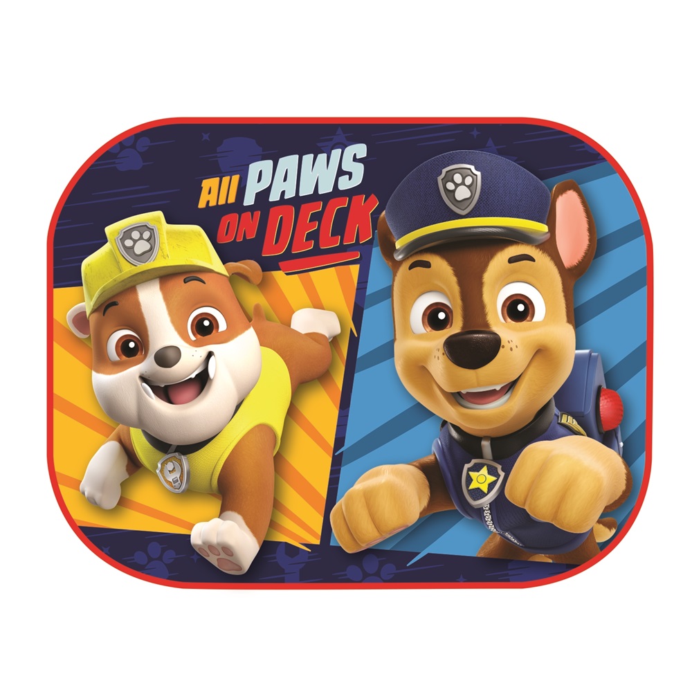 Aurinkosuojat autoon Paw Patrol Roll with the Patrol