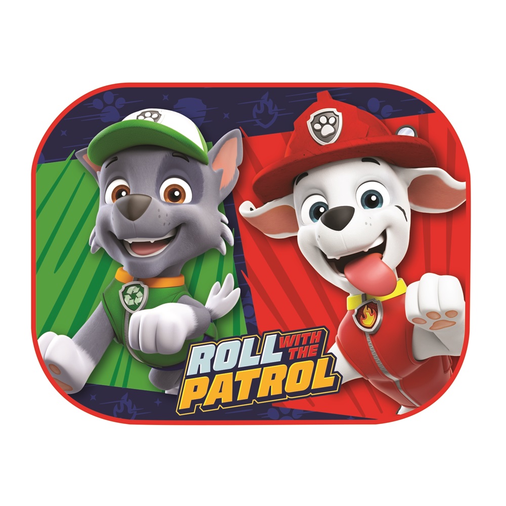 Aurinkosuojat autoon Paw Patrol Roll with the Patrol